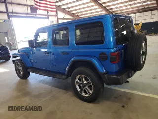 2022 Jeep Wrangler Unlimited Sahara Altitude with VIN 1C4HJXEG0NW255315, listed as a Copart auction lot 87821535 with 40,113 mi miles and Clean title. Bid and sale history available at DreamBid. Image 2.