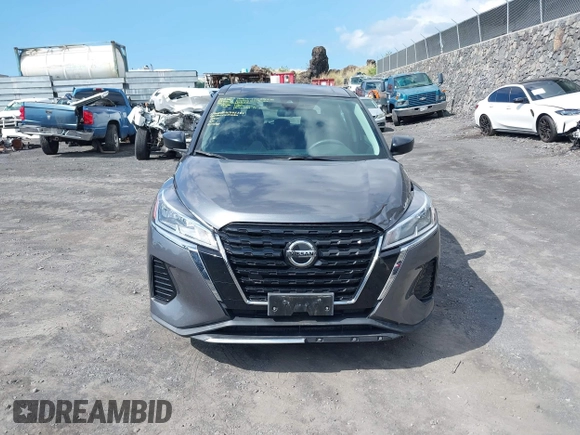 2021 Nissan Kicks S with VIN 3N1CP5BV6ML544383, listed as a IAAI auction lot 41745364 with 46,387 mi miles. Bid and sale history available at carsss.com. Image 12.