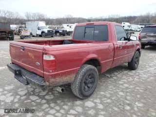 2005 Ford Ranger XL with VIN 1FTYR10D95PA59290, listed as a Copart auction lot 87305944 with 288,446 mi miles and Salvage Title. Bid and sale history available at carsss.com. Image 3.