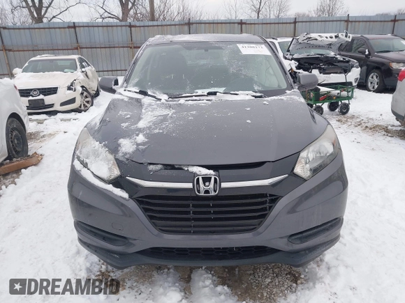2017 Honda HR-V LX with VIN 3CZRU6H35HG703155, listed as a IAAI auction lot 41208172 with 85,713 mi miles. Bid and sale history available at carsss.com. Image 12.