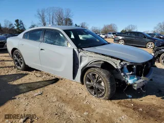 2022 Dodge Charger SXT with VIN 2C3CDXJGXNH147603, listed as a Copart auction lot 41442345 with 29,452 mi miles and Salvage Title. Bid and sale history available at carsss.com. Image 4.