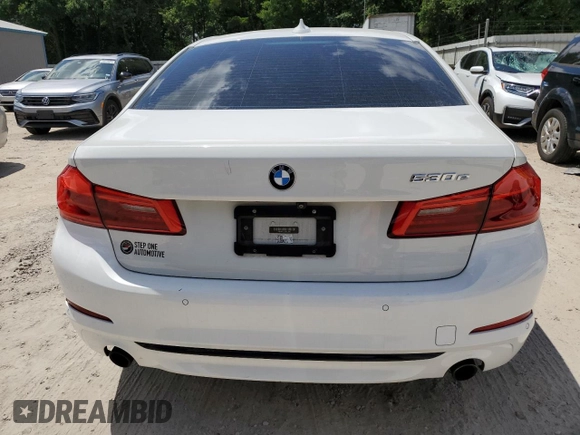 2018 BMW 5 Series 530e with VIN WBAJA9C55JG623083, listed as a Copart auction lot 55872524 with 90,222 mi miles and Non repairable. Bid and sale history available at DreamBid. Image 6.