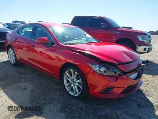 2014 Mazda Mazda6 i Touring with VIN JM1GJ1V65E1156082, listed as a IAAI auction lot 41996531 with 13,966 mi miles. Bid and sale history available at carsss.com. Image 1.