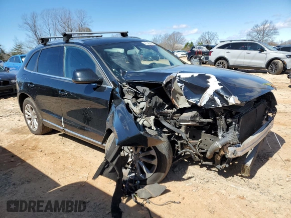 2013 Audi Q5 Premium with VIN WA1CFAFP4DA059729, listed as a Copart auction lot 47842945 with 115,248 mi miles and Salvage Title. Bid and sale history available at carsss.com. Image 4.
