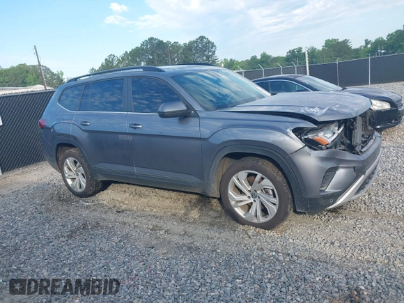 2022 Volkswagen Atlas SE with VIN 1V2JR2CA6NC518824, listed as a IAAI auction lot 42334150 with 88,184 mi miles and . Bid and sale history available at DreamBid. Image 13.