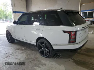 2016 Land Rover Range Rover Supercharged с VIN SALGS2EF5GA272560, выставлен на аукционе Copart как лот 59925765 с пробегом 104 109 миль миль и Списание • Salvage title. История ставок и продаж доступна на DreamBid. Изображение 2.