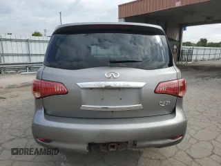 2013 Infiniti QX56 with VIN JN8AZ2NE4D9041702, listed as a Copart auction lot 73759374 with 127,514 mi miles and Salvage Title. Bid and sale history available at carsss.com. Image 6.