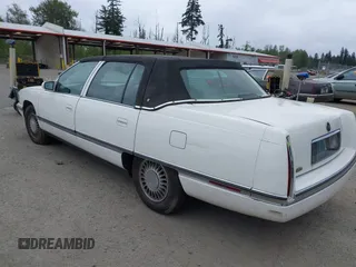 1995 Cadillac DeVille z VIN 1G6KD52B1SU278042, wystawiony jako IAAI lot #42142667 z przebiegiem 79 943 mil mil oraz . Historia ofert i sprzedaży dostępna na DreamBid. Obrazek 3.
