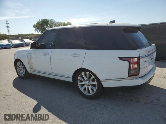 2017 Land Rover Range Rover HSE with VIN SALGS2FVXHA369177, listed as a Copart auction lot 49129195 with 71,884 mi miles and Clean title. Bid and sale history available at DreamBid. Image 2.