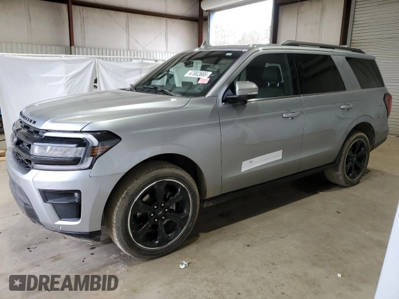 2023 Ford Expedition Limited with VIN 1FMJU1K82PEA38162, listed as a Copart auction lot 47002665 with 27,158 mi miles and Salvage Title. Bid and sale history available at carsss.com. Image 1.