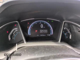 2019 Honda Civic Sedan EX with VIN 19XFC1F3XKE201729, listed as a Copart auction lot 50919485 with 63,530 mi miles and Salvage Title. Bid and sale history available at carsss.com. Image 9.