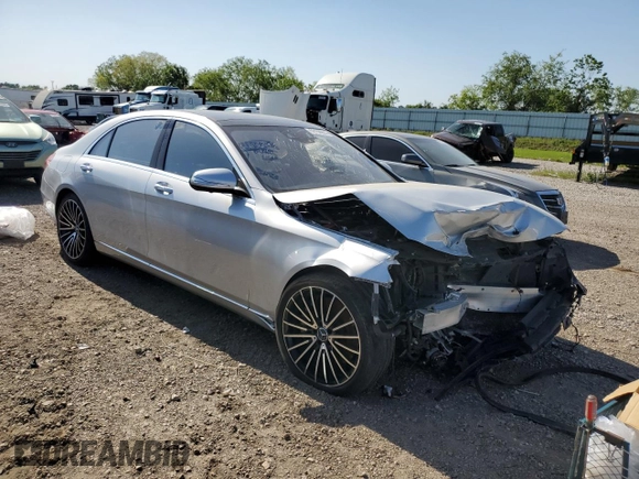 2018 Mercedes-Benz S with VIN WDDUG6EB7JA373919, listed as a Copart auction lot 52158955 with Not Provided miles and Salvage Title. Bid and sale history available at carsss.com. Image 4.