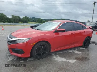 2017 Honda Civic LX with VIN 2HGFC2F58HH516079, listed as a Copart auction lot 61128605 with 152,312 mi miles and Salvage title. Bid and sale history available at DreamBid. Image 1.