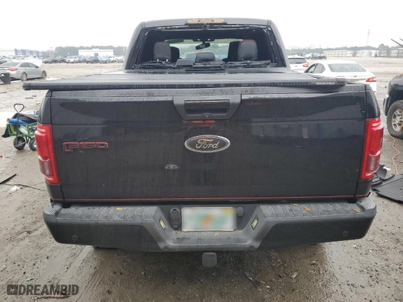 2016 Ford F-150 XLT with VIN 1FTEW1EF6GFC96902, listed as a Copart auction lot 46652035 with 49,814 mi miles and Salvage Title. Bid and sale history available at carsss.com. Image 6.