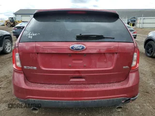 2014 Ford Edge SEL with VIN 2FMDK3JC0EBB40881, listed as a Copart auction lot 53697915 with 76,846 mi miles and Clean Title. Bid and sale history available at carsss.com. Image 6.
