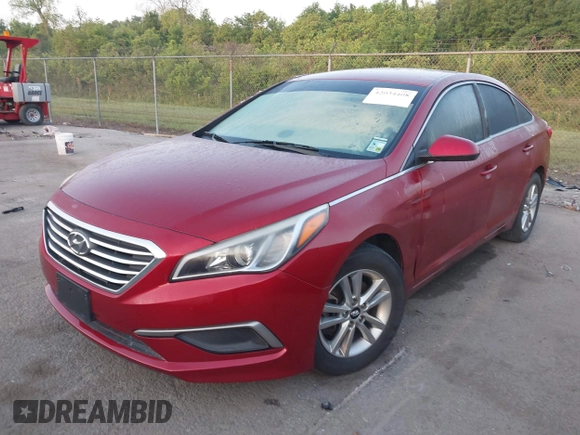 2016 Hyundai Sonata 2.4L with VIN 5NPE24AF6GH278733, listed as a IAAI auction lot 42034408 with 161,532 mi miles and . Bid and sale history available at carsss.com. Image 17.