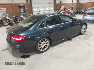 2014 Audi A4 Premium Plus with VIN WAUFFAFL8EN004935, listed as a IAAI auction lot 42091010 with 67,768 mi miles. Bid and sale history available at carsss.com. Image 4.