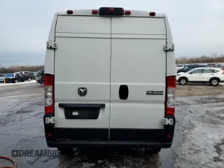 2023 Ram ProMaster Cargo with VIN 3C6LRVDG9PE535246, listed as a Copart auction lot 45709465 with 86,093 mi miles and Salvage Title. Bid and sale history available at DreamBid. Image 6.