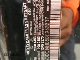2013 Mercedes-Benz C 250 z VIN WDDGJ4HB5DF967737, wystawiony jako Copart lot #57278155 z przebiegiem 127 644 mil mil oraz Nie do naprawy • Non repairable. Historia ofert i sprzedaży dostępna na DreamBid. Obrazek 13.