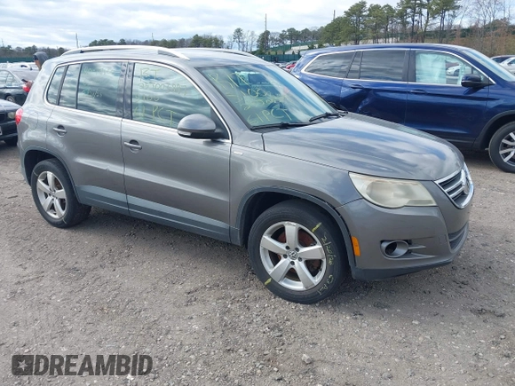 2010 Volkswagen Tiguan SEL with VIN WVGAV7AX3AW529317, listed as a IAAI auction lot 42059046 with Not provided miles and . Bid and sale history available at DreamBid. Image 1.