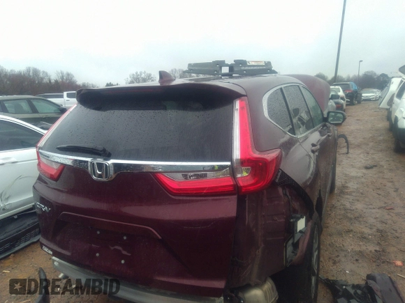 2019 Honda CR-V EX-L with VIN 5J6RW1H89KL006607, listed as a IAAI auction lot 41558933 with 71,408 mi miles. Bid and sale history available at carsss.com. Image 17.