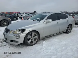 2008 Lexus GS 350 with VIN JTHBE96S580028622, listed as a Copart auction lot 44801125 with 342,828 mi miles and Salvage Title. Bid and sale history available at carsss.com. Image 1.