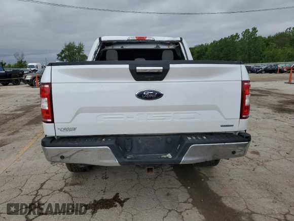 2018 Ford F-150 XL with VIN 1FTEW1EP6JFC13517, listed as a Copart auction lot 57964965 with Not provided miles and Salvage title. Bid and sale history available at DreamBid. Image 6.