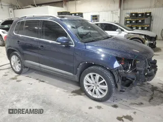 2013 Volkswagen Tiguan S with VIN WVGAV3AX7DW069012, listed as a Copart auction lot 55720975 with 133,381 mi miles and Salvage title. Bid and sale history available at DreamBid. Image 4.