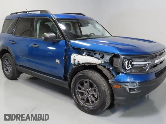 2024 Ford Bronco Sport Big Bend с VIN 3FMCR9B60RRE38101, выставлен на аукционе Copart как лот 58261325 с пробегом 42 168 миль миль и Списание • Salvage title. История ставок и продаж доступна на DreamBid. Изображение 1.
