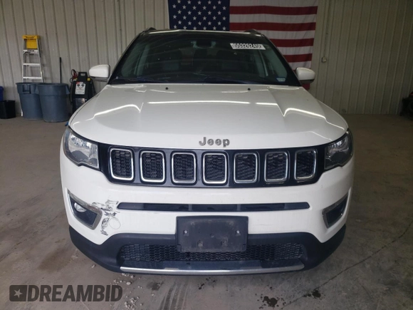 2020 Jeep Compass Limited with VIN 3C4NJCCB7LT211415, listed as a Copart auction lot 55326245 with 110,560 mi miles and Clean title. Bid and sale history available at DreamBid. Image 5.