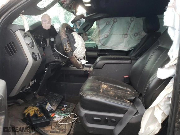 2015 Ford Super Duty F-250 SRW Lariat with VIN 1FT7W2BT3FEA37765, listed as a Copart auction lot 89349985 with 272,697 mi miles and Salvage Title. Bid and sale history available at carsss.com. Image 7.