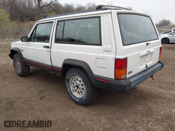 1996 Jeep Cherokee Sport with VIN 1J4FJ67S4TL224743, listed as a IAAI auction lot 42083533 with 253,847 mi miles. Bid and sale history available at carsss.com. Image 3.
