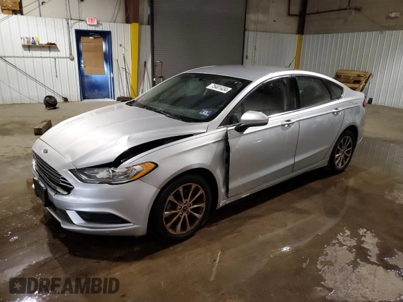2017 Ford Fusion SE with VIN 3FA6P0H75HR333366, listed as a Copart auction lot 75401434 with 36,906 mi miles and Salvage Title. Bid and sale history available at DreamBid. Image 1.