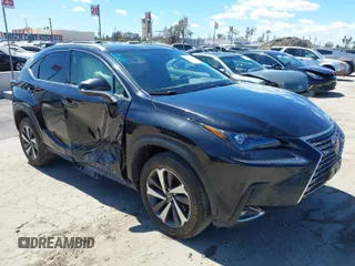 2021 Lexus NX with VIN JTJGARBZ2M2188815, listed as a IAAI auction lot 40294075 with 23,372 mi miles. Bid and sale history available at carsss.com. Image 1.