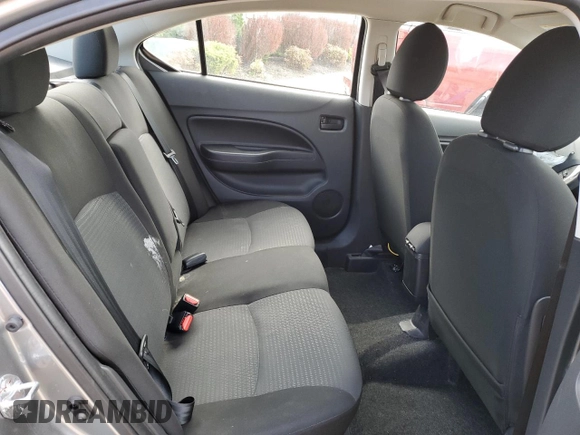 2022 Mitsubishi Mirage ES z VIN ML32FUFJ8NHF05636, wystawiony jako Copart lot #49816995 z przebiegiem 19 133 mil mil oraz Szkoda całkowita • Salvage title. Historia ofert i sprzedaży dostępna na DreamBid. Obrazek 10.
