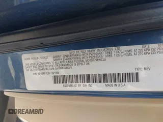 2007 Subaru Legacy Outback with VIN 4S4BP61C977321595, listed as a IAAI auction lot 42600572 with 25,623 mi miles and . Bid and sale history available at DreamBid. Image 9.