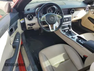 2014 Mercedes-Benz SLK-Class SLK 250 with VIN WDDPK4HA2EF088590, listed as a Copart auction lot 75963374 with 82,299 mi miles and Salvage Title. Bid and sale history available at carsss.com. Image 8.