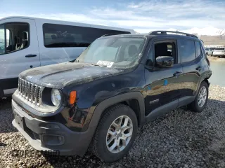 2016 Jeep Renegade Latitude with VIN ZACCJABT1GPE17297, listed as a Copart auction lot 47832155 with 62,951 mi miles and Salvage Title. Bid and sale history available at carsss.com. Image 1.