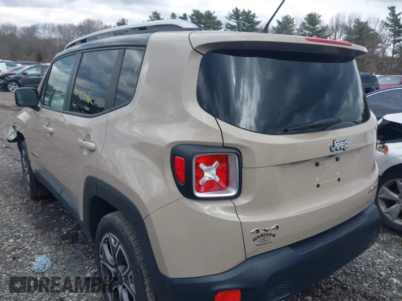 2016 Jeep Renegade Limited with VIN ZACCJBDT1GPC67646, listed as a IAAI auction lot 41875416 with 146,233 mi miles and . Bid and sale history available at DreamBid. Image 3.