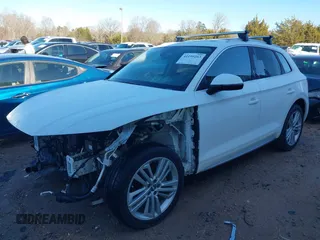 2020 Audi Q5 Premium Plus with VIN WA1BNAFY0L2014027, listed as a IAAI auction lot 41199263 with 30,430 mi miles. Bid and sale history available at carsss.com. Image 17.