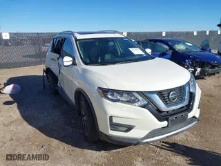 2020 Nissan Rogue SL with VIN 5N1AT2MT0LC815244, listed as a IAAI auction lot 41225528 with 53,755 mi miles. Bid and sale history available at carsss.com. Image 1.