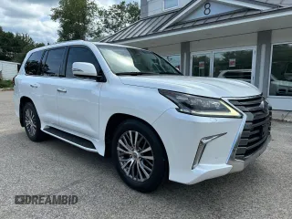 2018 Lexus LX 570 with VIN JTJHY7AX0J4263600, listed as a Copart auction lot 65654395 with 124,059 mi miles and Clean title. Bid and sale history available at DreamBid. Image 1.