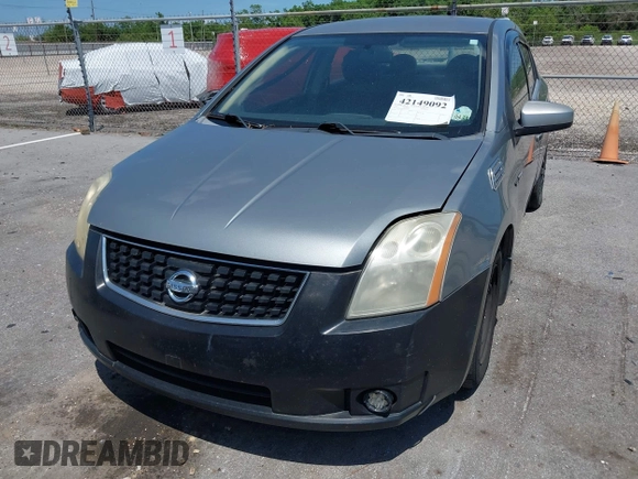 2007 Nissan Sentra 2.0 with VIN 3N1AB61E97L632393, listed as a IAAI auction lot 42149092 with 155,717 mi miles and . Bid and sale history available at DreamBid. Image 6.