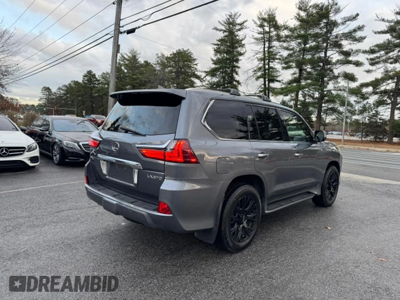 2017 Lexus LX with VIN JTJHY7AX7H4224562, listed as a Copart auction lot 82544544 with 148,146 mi miles and Clean Title. Bid and sale history available at carsss.com. Image 3.