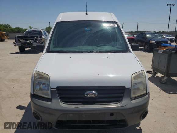 2010 Ford Transit Connect XL with VIN NM0LS7CN2AT024126, listed as a Copart auction lot 52531755 with 166,201 mi miles and Salvage title. Bid and sale history available at DreamBid. Image 5.