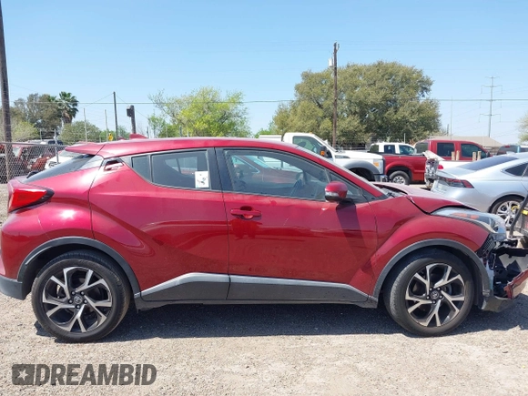 2018 Toyota C-HR XLE with VIN NMTKHMBX2JR043321, listed as a IAAI auction lot 41773764 with 53,800 mi miles. Bid and sale history available at carsss.com. Image 13.