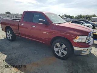 2010 Dodge 1500 SLT with VIN 1D7RV1GT6AS158403, listed as a Copart auction lot 53174665 with 217,415 mi miles and Clean Title. Bid and sale history available at carsss.com. Image 4.
