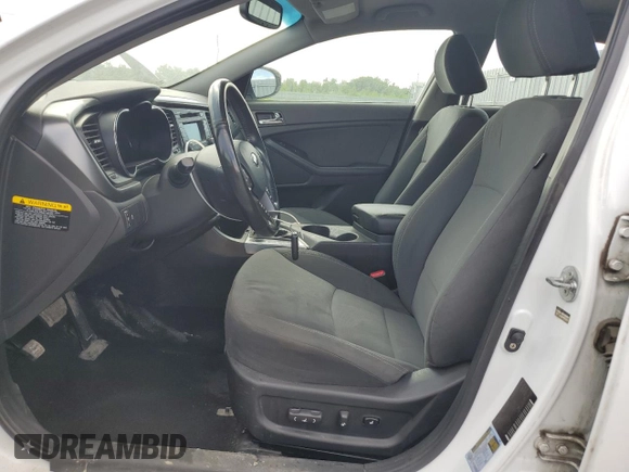 2013 Kia Optima EX with VIN KNAGM4AD2D5054191, listed as a Copart auction lot 59552495 with 183,955 mi miles and Salvage title. Bid and sale history available at DreamBid. Image 7.