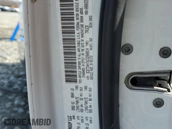 2012 Ram 2500 ST с VIN 3C6TD4HT6CG280814, выставлен на аукционе Copart как лот 51520645 с пробегом 137 674 миль миль и Списание • Salvage title. История ставок и продаж доступна на DreamBid. Изображение 14.