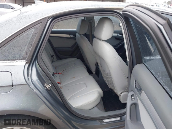 2013 Audi A4 Premium Plus with VIN WAUFFAFL2DN020529, listed as a IAAI auction lot 41609324 with 164,614 mi miles. Bid and sale history available at carsss.com. Image 8.